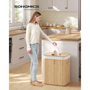 Produktbild für Pfandflaschen-Sammelbehälter Songmics 95 Liter