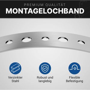 Produktbild für Lochband Garsiduro MLB-GALV-19mm