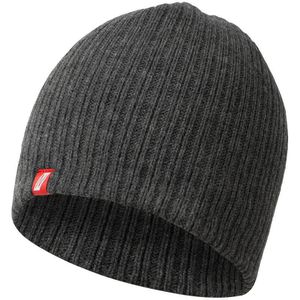 Wintermütze NITRAS Strick-Beanie, grau