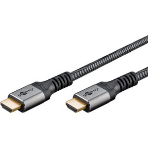 HDMI-Kabel Goobay Plus 64998 HDMI 2.0, vergoldete Stecker