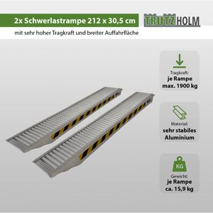 Produktbild für Auffahrrampe Trutzholm 38255901, 2 Stück