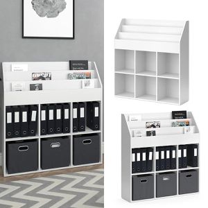 Produktbild für Bücherregal Vicco Luigi, weiß