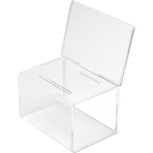 Produktbild für Spendenbox Deflecto 592901, Acryl, transparent