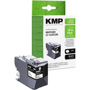 Tinte KMP für Brother LC-422XLBK