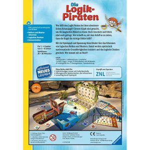 Produktbild für Lernspiel Ravensburger 24969, Die Logi-Piraten