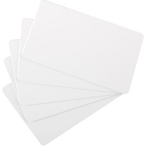 Plastikkarten Evolis Classic PVC, blanko, weiß