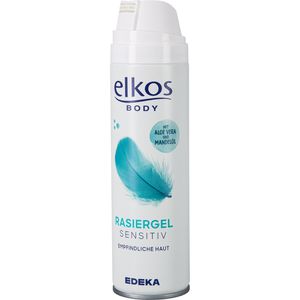 Produktbild für Rasiergel elkos Body, hautberuhigend, für Frauen