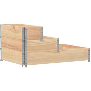 Palettenaufsatz vidaXL 4010309, natur, Holz