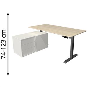 Produktbild für Schreibtisch Kerkmann Move 1, 2167, ahorn