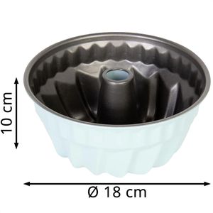 Produktbild für Backform wenco 555395, Mini-Backform, aus Stahl
