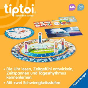 Produktbild für Lernspiel tiptoi 00126, Wir lernen die Uhr