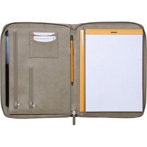 Produktbild für Schreibmappe Rhodia 168117C, taupe, Kunstleder