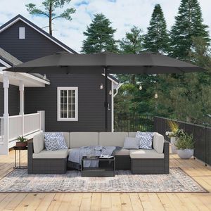 Produktbild für Sonnenschirm Songmics GPU36GY