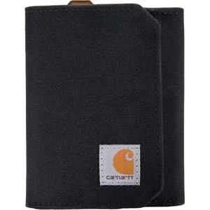 Produktbild für Portemonnaie Carhartt Duck Trifold Wallet, schwarz, aus Nylon