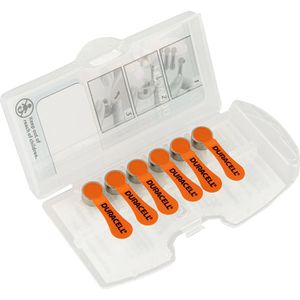 Produktbild für Hörgerätebatterie Duracell Easy Tab 13