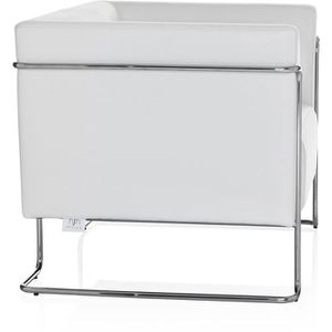 Produktbild für Loungesessel hJh-OFFICE CURACAO, 713360, weiß