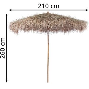 Produktbild für Sonnenschirm vidaXL 43160, rund