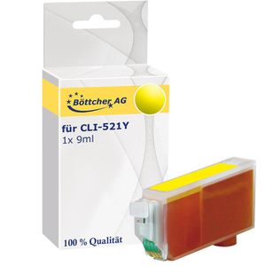 Tinte Böttcher-AG für Canon CLI-521Y