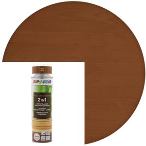 Dupli-Color Holzlasur Holzschutzlasur Spray, 0,5l, außen und innen, teak