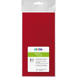 Seidenpapier Heyda 203310524, rot