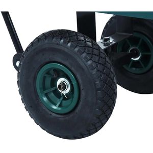Produktbild für Gartenwagen vidaXL 145509, 87 Liter, bis 250 kg