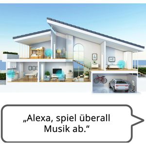 Produktbild für Sprachassistent Amazon Echo Dot Max, graphit