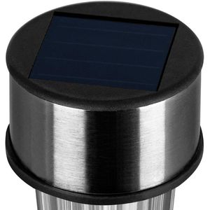 Produktbild für Wegeleuchte Monzana 990187, silber, mit Solar