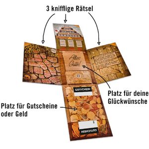 Produktbild für Grußkarten Hidden-Games HG-RK-SS, Die Schatzsuche
