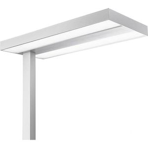 Produktbild für Stehlampe Alco 9080-1, LED, silber, 195 cm