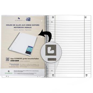 Produktbild für Collegeblock Oxford 100050360, A4