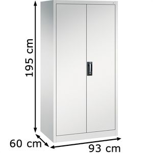 Produktbild für Werkzeugschrank CP-Möbel 8922-052, aus Metall, lichtgrau