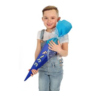 Produktbild für Schultüte Folia 94535 Rohling, dunkelblau