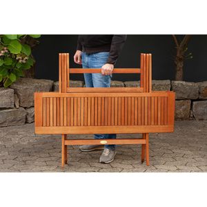 Produktbild für Gartentisch Garden-Pleasure ORLANDO, Eukalyptus