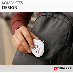 Produktbild für Reiseadapter SKROSS 1.500211 World to Europe