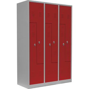 Produktbild für Spind Lüllmann 525124, Z-Spind, rot