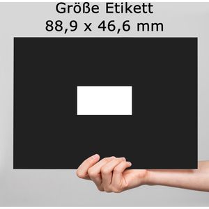 Produktbild für Universaletiketten TopStick labels, 8725, weiß