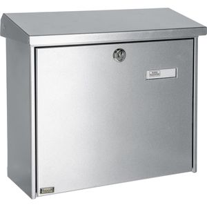 Briefkasten Burg-Wächter Comfort 913 Si, silber, aus Stahl
