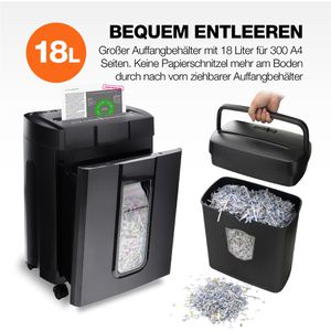 Produktbild für Aktenvernichter Peach 511140 PS500-70OP, mit Rollen