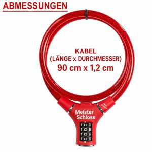 Produktbild für Fahrradschloss Master-Lock 8229EURDPROCOL, farbig sortiert