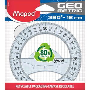 Produktbild für Halbkreiswinkelmesser Maped Geometric Green 242360