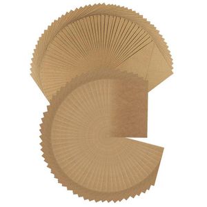 Produktbild für Faltkarten Ideen-mit-Herz 01153301, 270g/m², braun