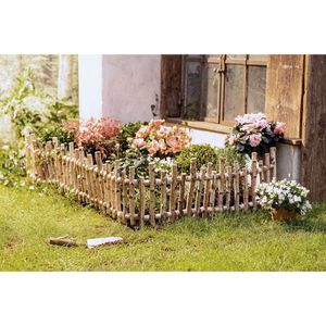 Produktbild für Rasenkante Frank-Flechtwaren 101475, braun, flexibel