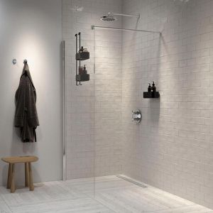 Produktbild für Duschablage Tiger 2-Store Duschkorb, schwarz