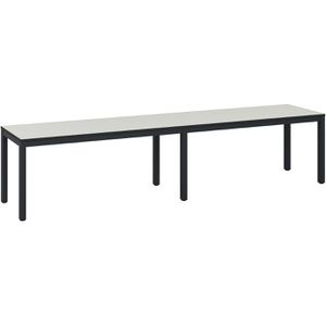 Umkleidebank CP-Möbel 8062-000, Sitzfläche Holz, 200 cm