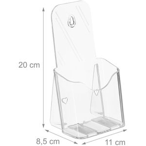 Produktbild für Prospekthalter Relaxdays