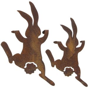 Osterdeko Frank-Flechtwaren 229985, braun, 2 Stück