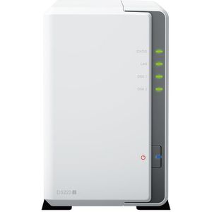 NAS Synology DiskStation DS223j, 1GbE LAN, 2 Bay