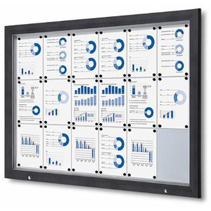 Produktbild für Schaukasten Showdown-Displays anthrazit, B1, außen