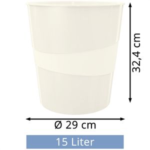 Produktbild für Papierkorb Leitz WOW 5278-10-01 Duo Colour