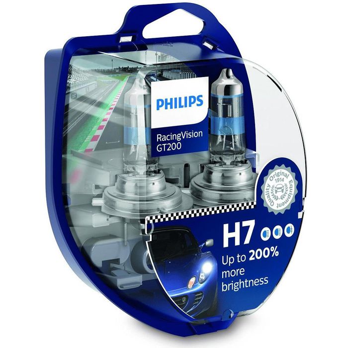 Philips Auto-Lampe RacingVision GT200 12972RGTS2, H7, 12V